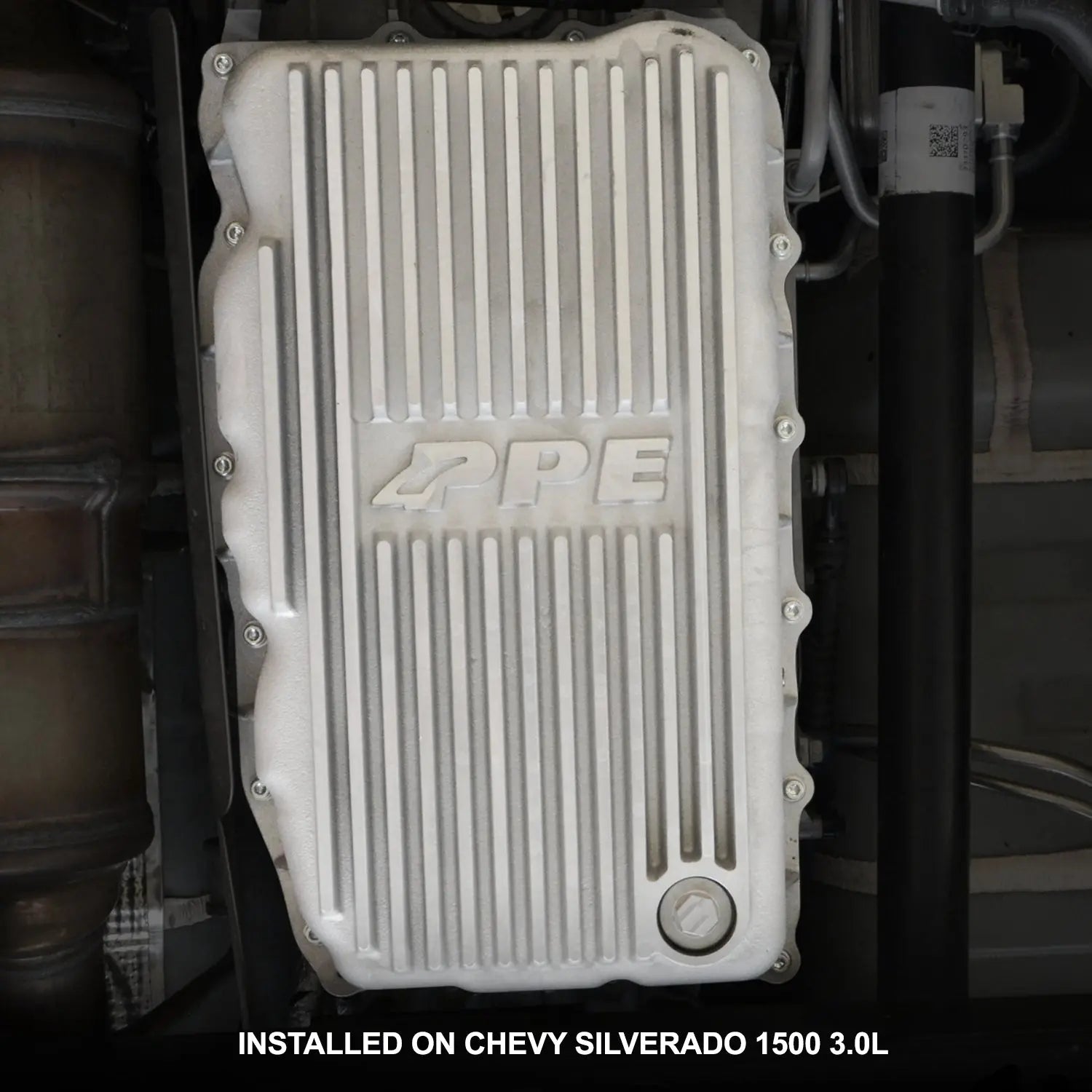 PPE Heavy-Duty Cast Aluminum 10L80 Deep Transmission Pan (2020-2026 3.0L Duramax)