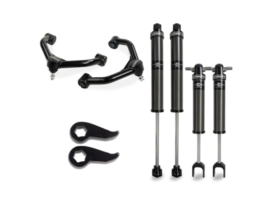 Cognito 3-Inch Performance Leveling Kit with 2.0 IFP Shocks for 20-25 Silverado/Sierra 2500HD/3500HD