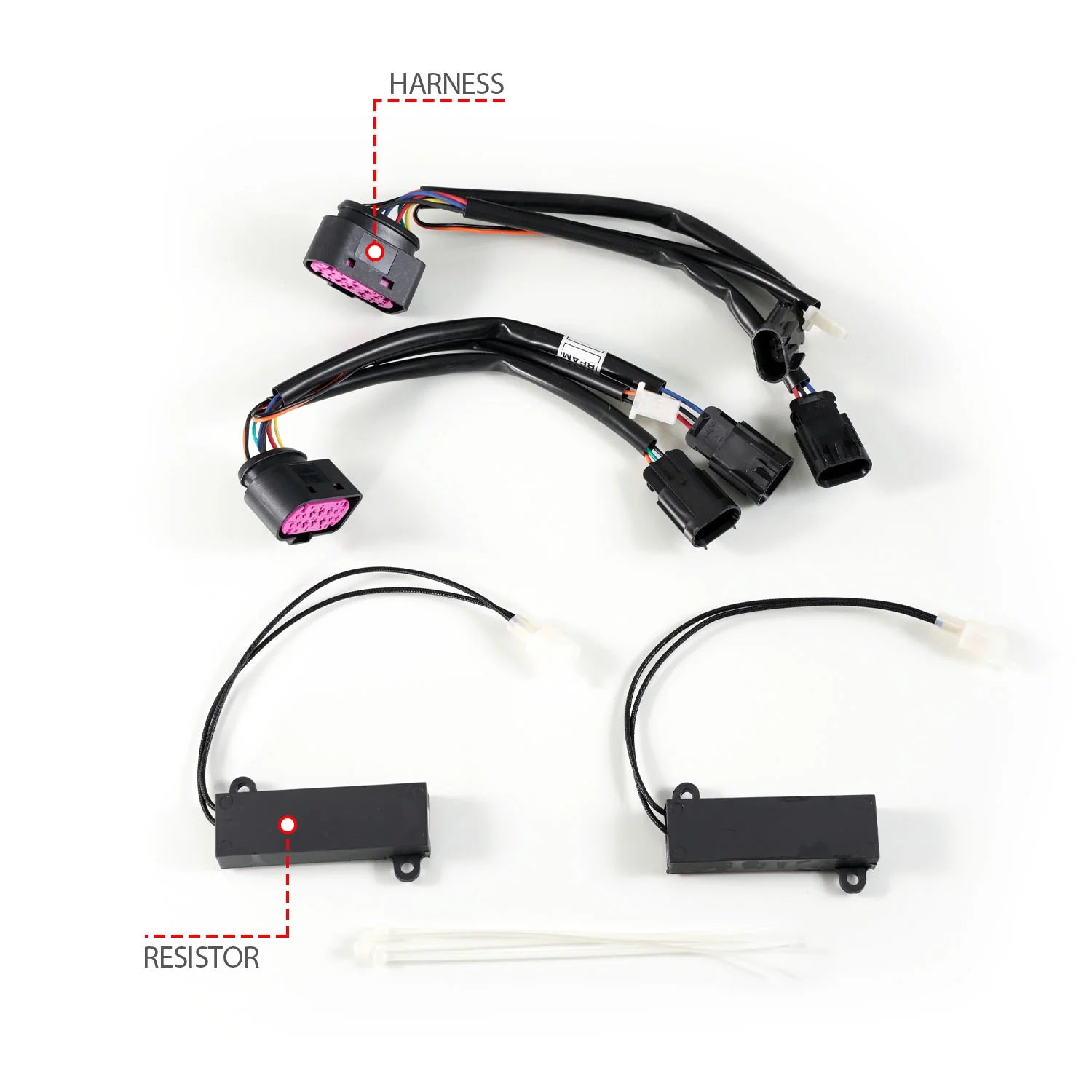 Anzo 111595 Black LED Dual Projector Plank Style Switchback Headlights (2010-2018 6.7L Cummins, 2014-2018 3.0L EcoDiesel)