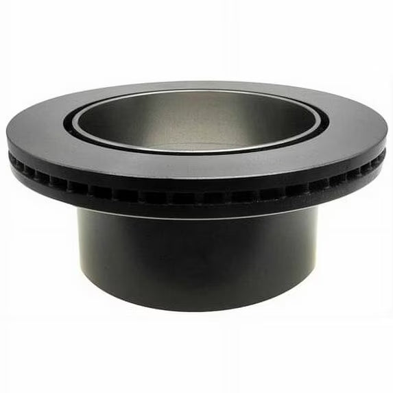 ACDelco 18A1417 Gold Disc Brake Rotor - Black Coated Hat (Rear) (2001-2010 6.6L Duramax)