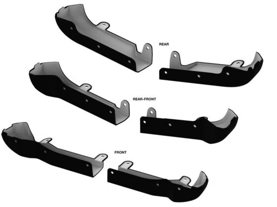 Fender Trim Finishing Caps for 20-25 GMC Sierra 2500HD/3500HD