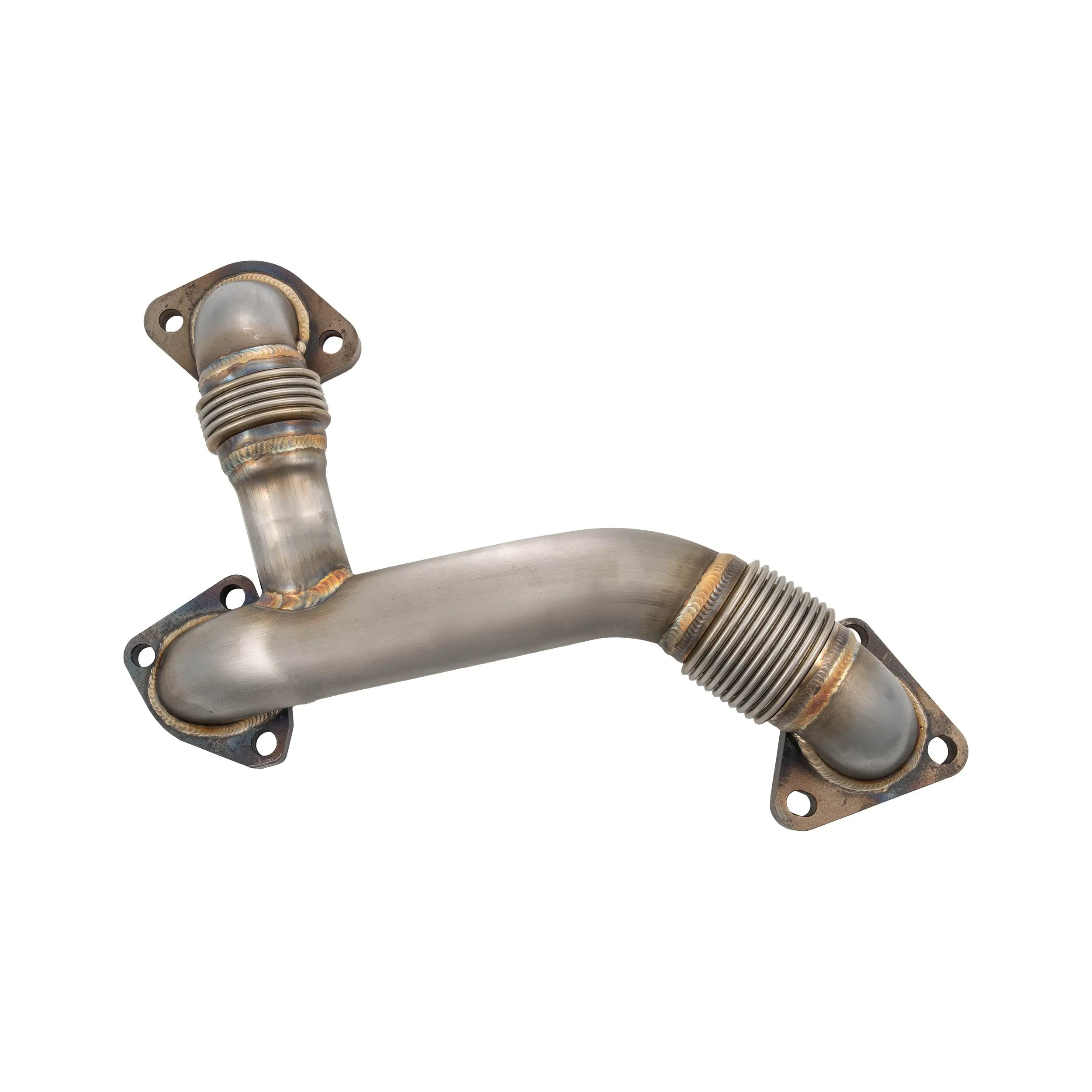 PPE 116120914 placement Up-Pipe (Passenger Side) for OEM Exhaust Manifold (2006-2007 6.6L Duramx)