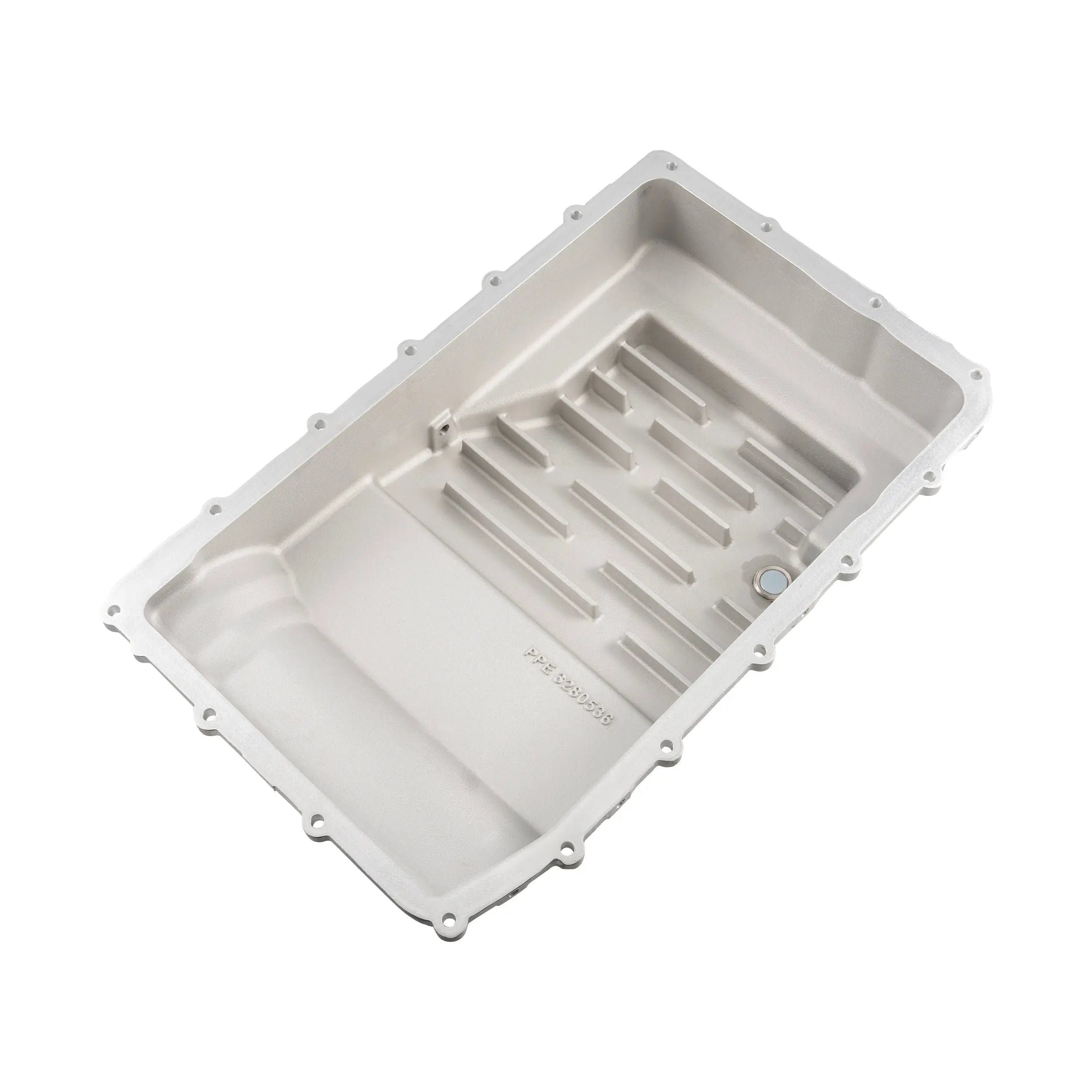 PPE Heavy-Duty Cast Aluminum Deep 10R80 Transmission Pan (2018-2021 3.0L Power Stroke)