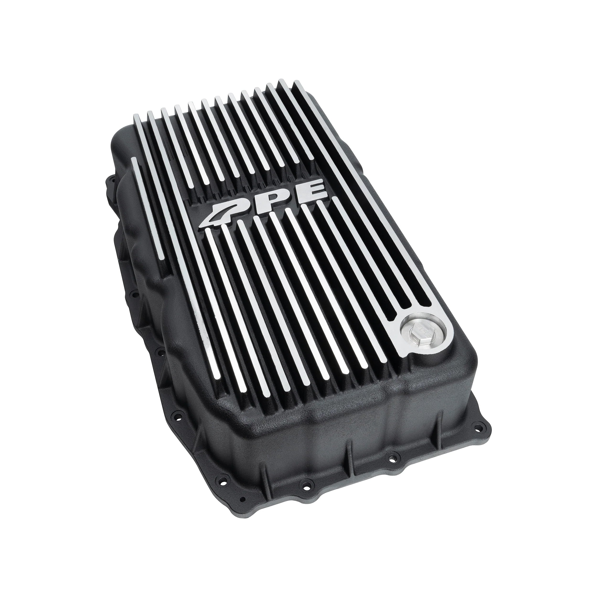 PPE Heavy-Duty Cast Aluminum 10L80 Deep Transmission Pan (2020-2026 3.0L Duramax)