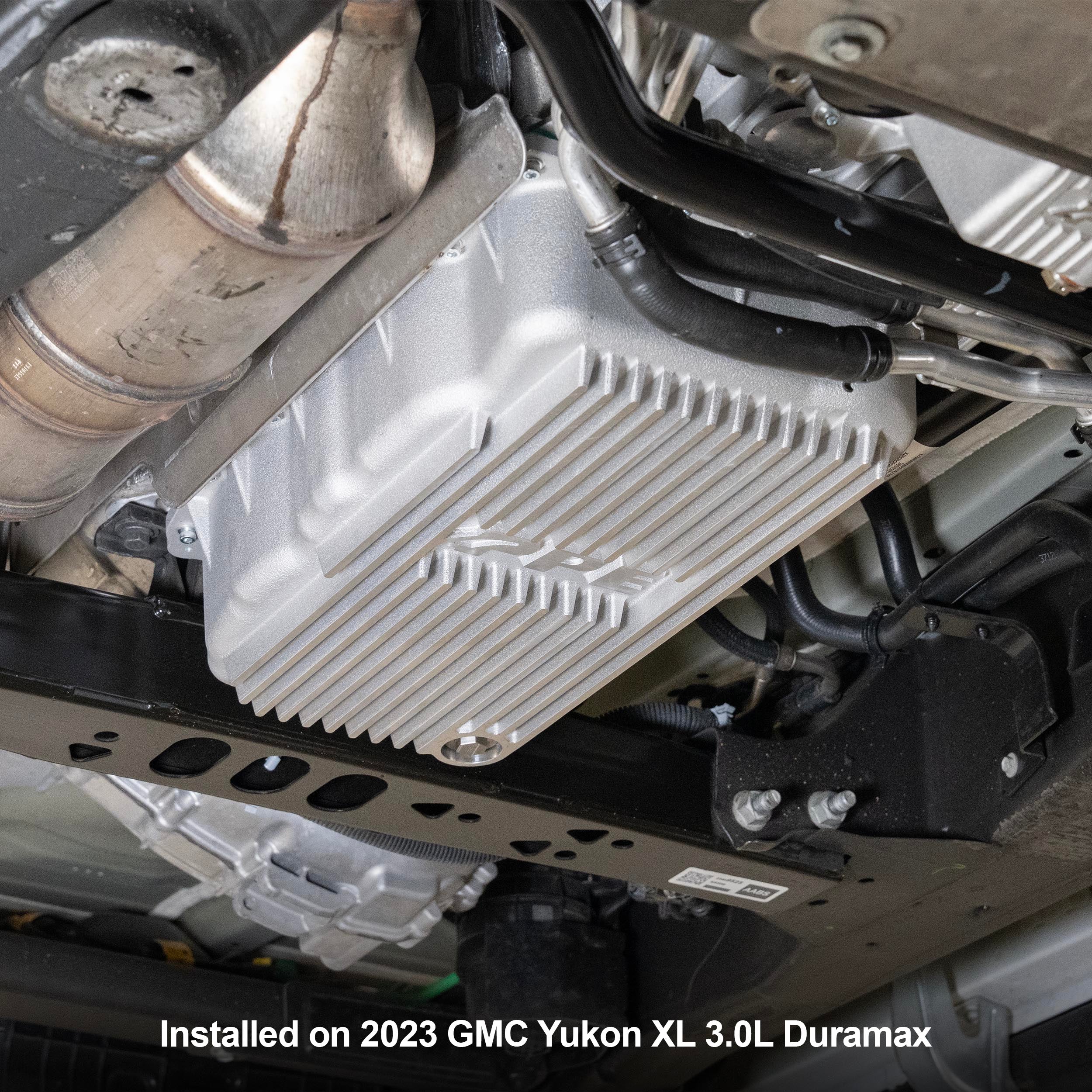 PPE Heavy-Duty Cast Aluminum 10L80 Deep Transmission Pan (2020-2026 3.0L Duramax)