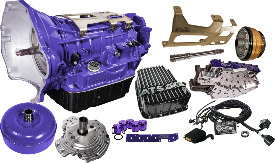 ATS 309-635-2380 Stage 3 68Rfe Transmission Package 2Wd 5 Year/500000 Mile Warranty 2012-2018 Ram 6.7L Cummins