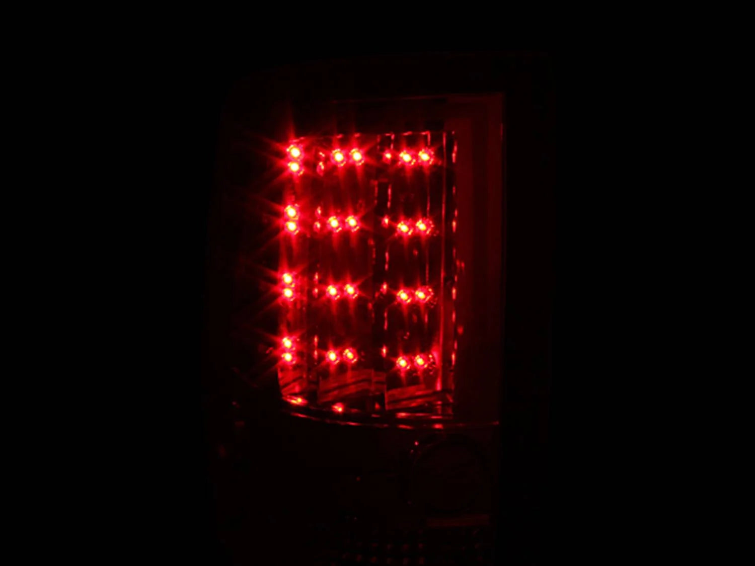 Anzo 311144 Black LED Tail Lights (2010-2018 6.7L Cummins)