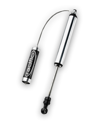 Off Road 2.0 Inch Smooth Body 16 Inch Travel W/ 7/8 Inch Shaft Remote Reservoir Radflo Suspension