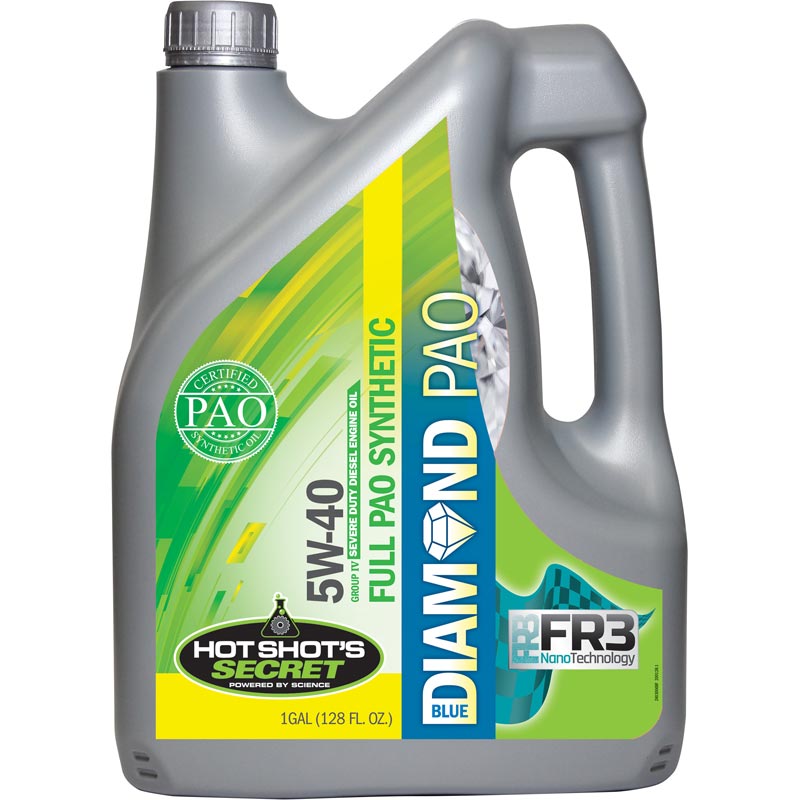 Hot Shot's Secret Blue Diamond 5W-40 Full Synthetic CK-4 Engine Oil (1 Gal)