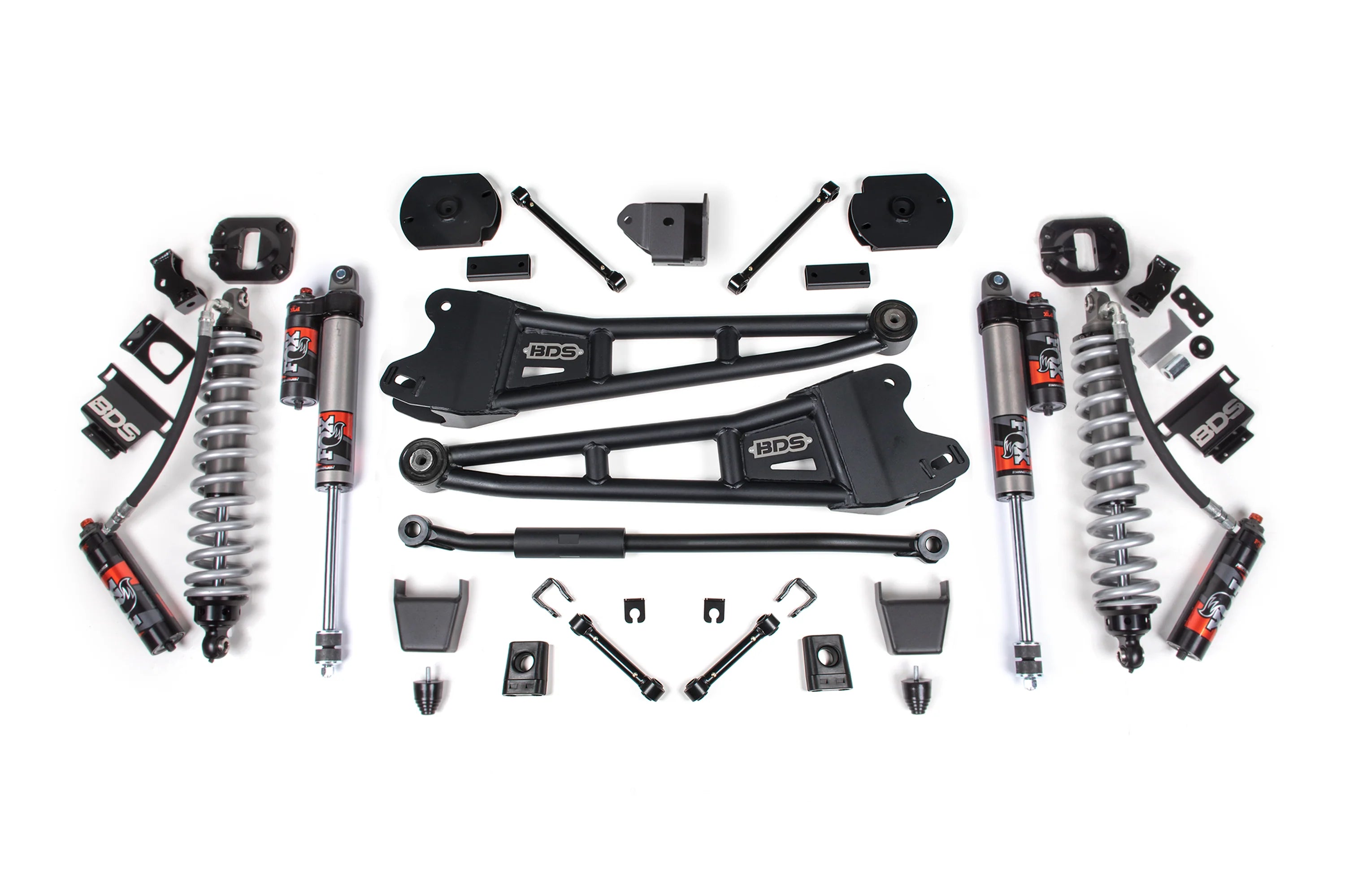 BDS Suspension 3 Inch Lift Kit FOX 2.5 Coilover Conversion (2014-2018, 2025-2026 2500 6.7L Cummins 4WD)