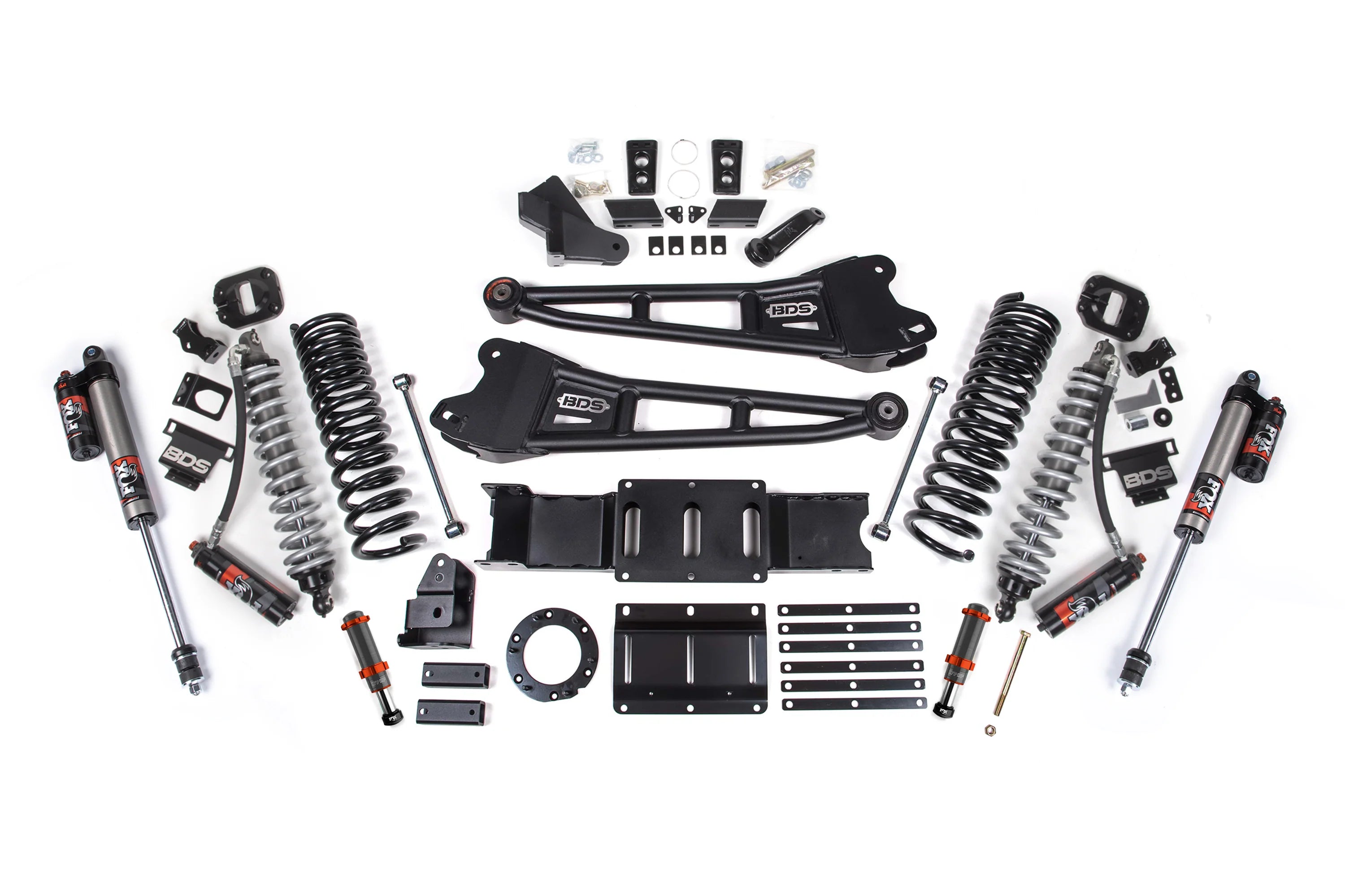 BDS Suspension 6 Inch Lift Kit FOX 2.5 Coil-Over Conversion (2019-2024 2500 6.7L Cummins 4WD)
