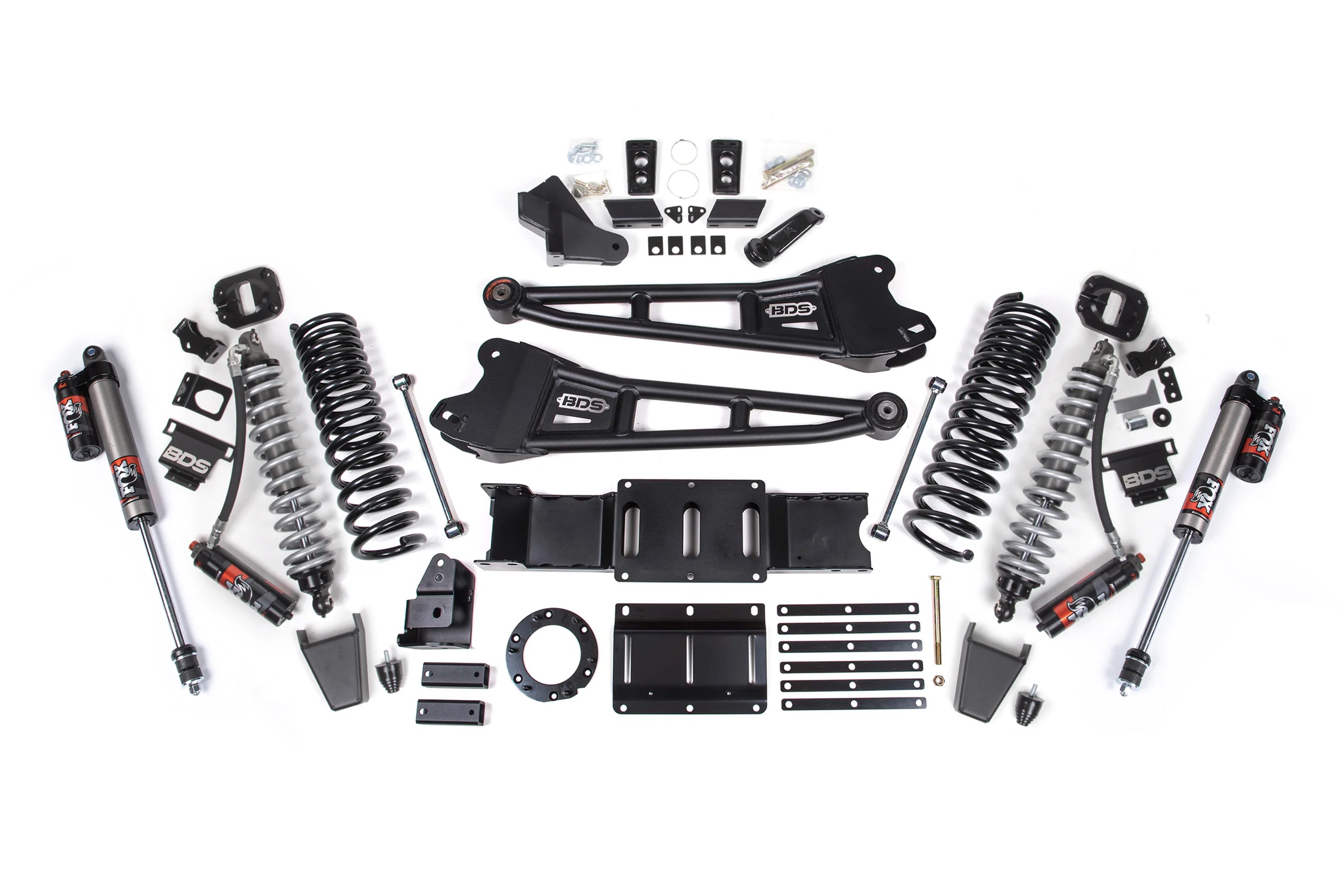 BDS Suspension 6 Inch Lift Kit FOX 2.5 Coil-Over Conversion (2019-2024 2500 6.7L Cummins 4WD)