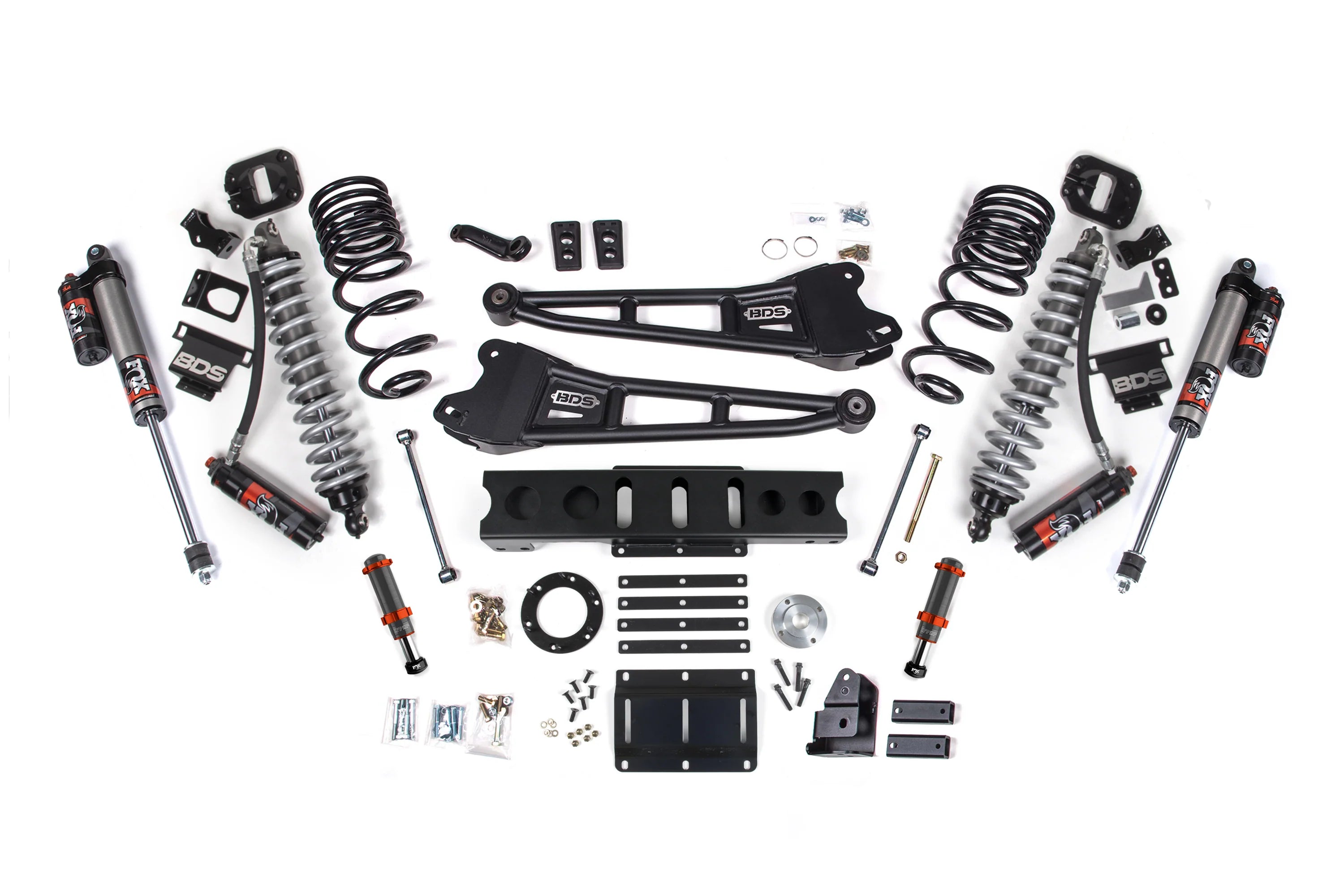 BDS Suspension 6 Inch Lift Kit FOX 2.5 Coil-Over Conversion (2014-2018 2500 6.7L Cummins 4WD)