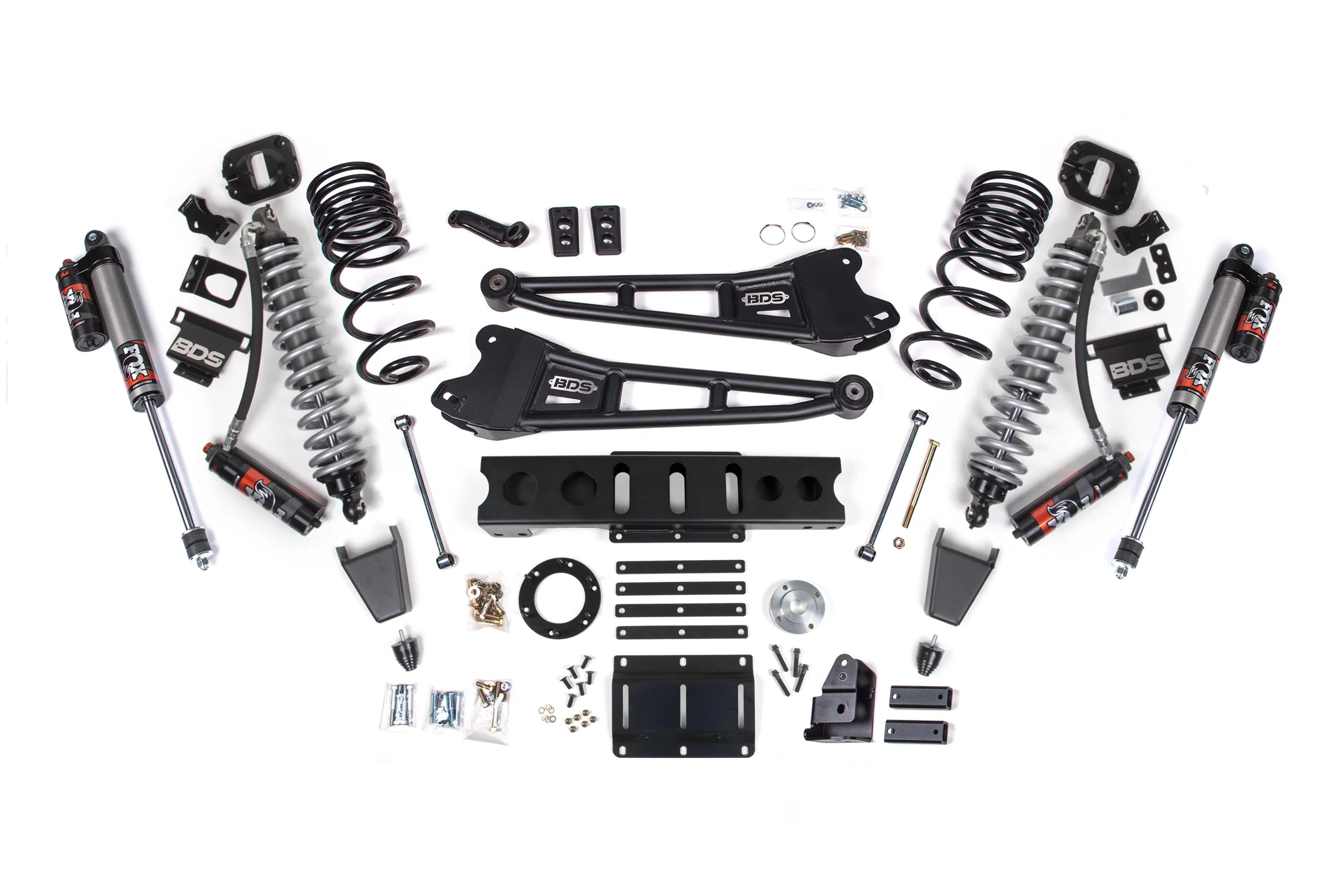 BDS Suspension 6 Inch Lift Kit FOX 2.5 Coil-Over Conversion (2014-2018 2500 6.7L Cummins 4WD)