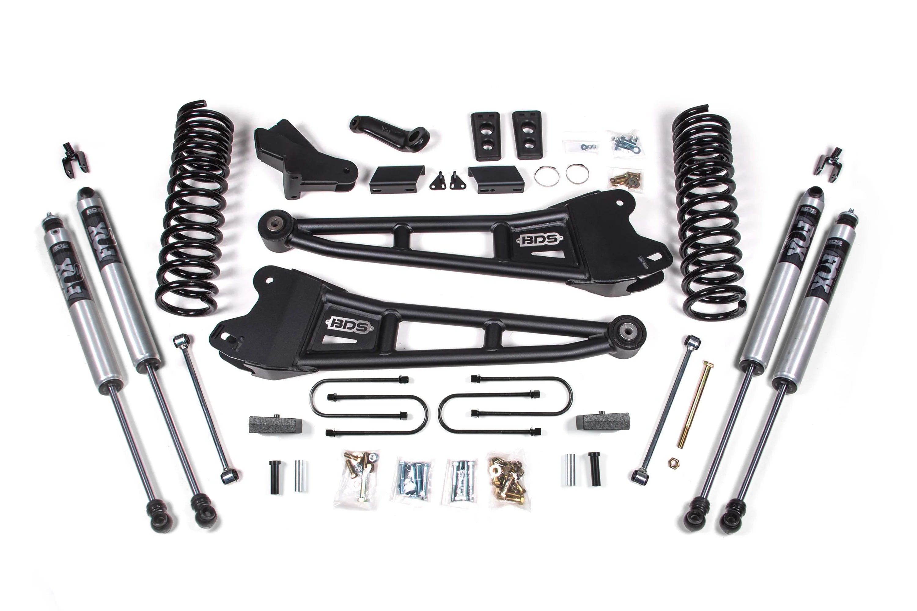 BDS Suspension 4 Inch Lift Kit (2013-2018 3500 6.7L Cummins 4WD)
