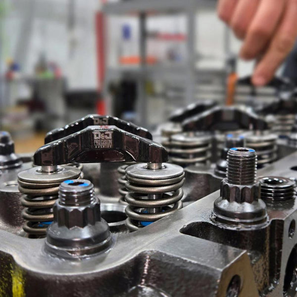 D&J Precision DJPCNC100098 Billet Rocker Arm Valve Bridge Set (1998.5-2018 5.9/6.7L Cummins)