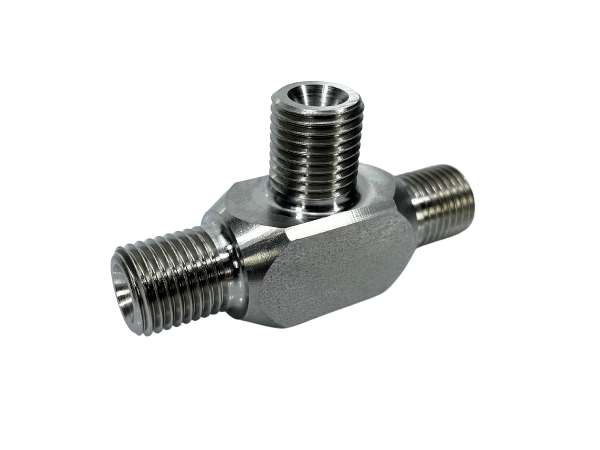 Exergy Performance Exergy Performance M14X1.5 Three Way T Fitting - 1-008-003 - Diesel Performance Part