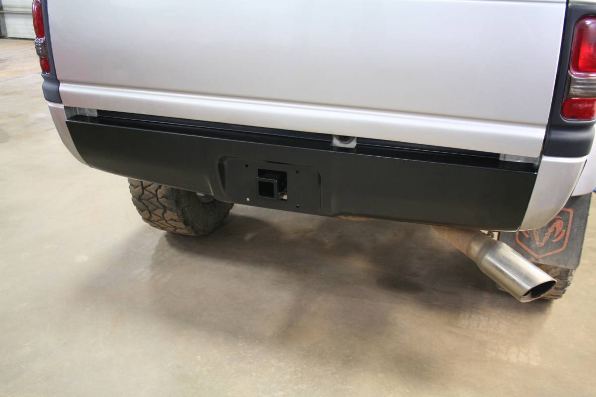 BHP BHP10016 Behind Roll Pan 2 Inch Hidden Receiver Hitch (1994-2002 Cummins)