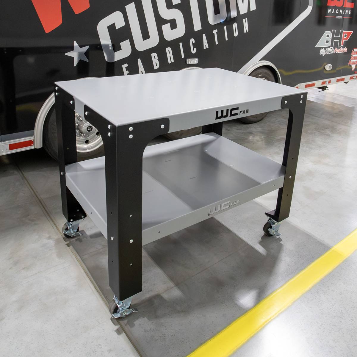 Wehrli Custom Fabrication Wehrli Custom Fabrication WCFab WCF25-3248-120 32 In. X 48 In. Modular Steel Work Bench - Diesel