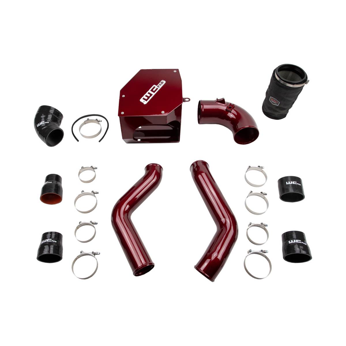 Wehrli Custom Fabrication Wehrli Custom Fabrication WCFab WCF100331 6.7L Cummins Stage 2 High Flow Intake Bundle Kit -