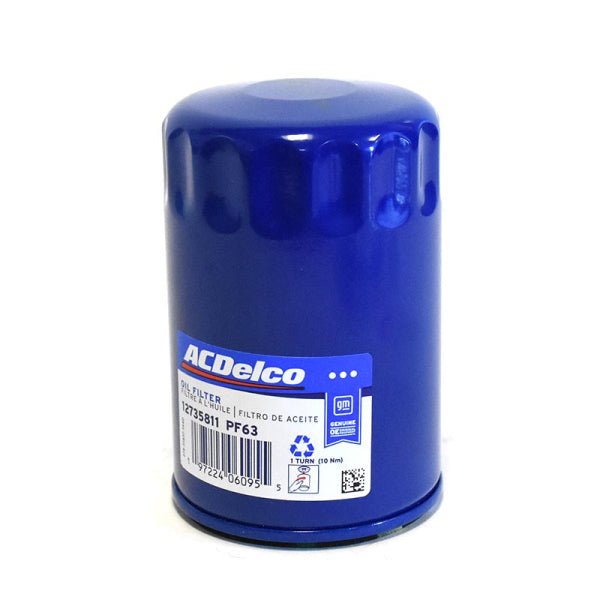 ACDelco PF63 Oil Filter (2020-2026 6.6L Duramax)