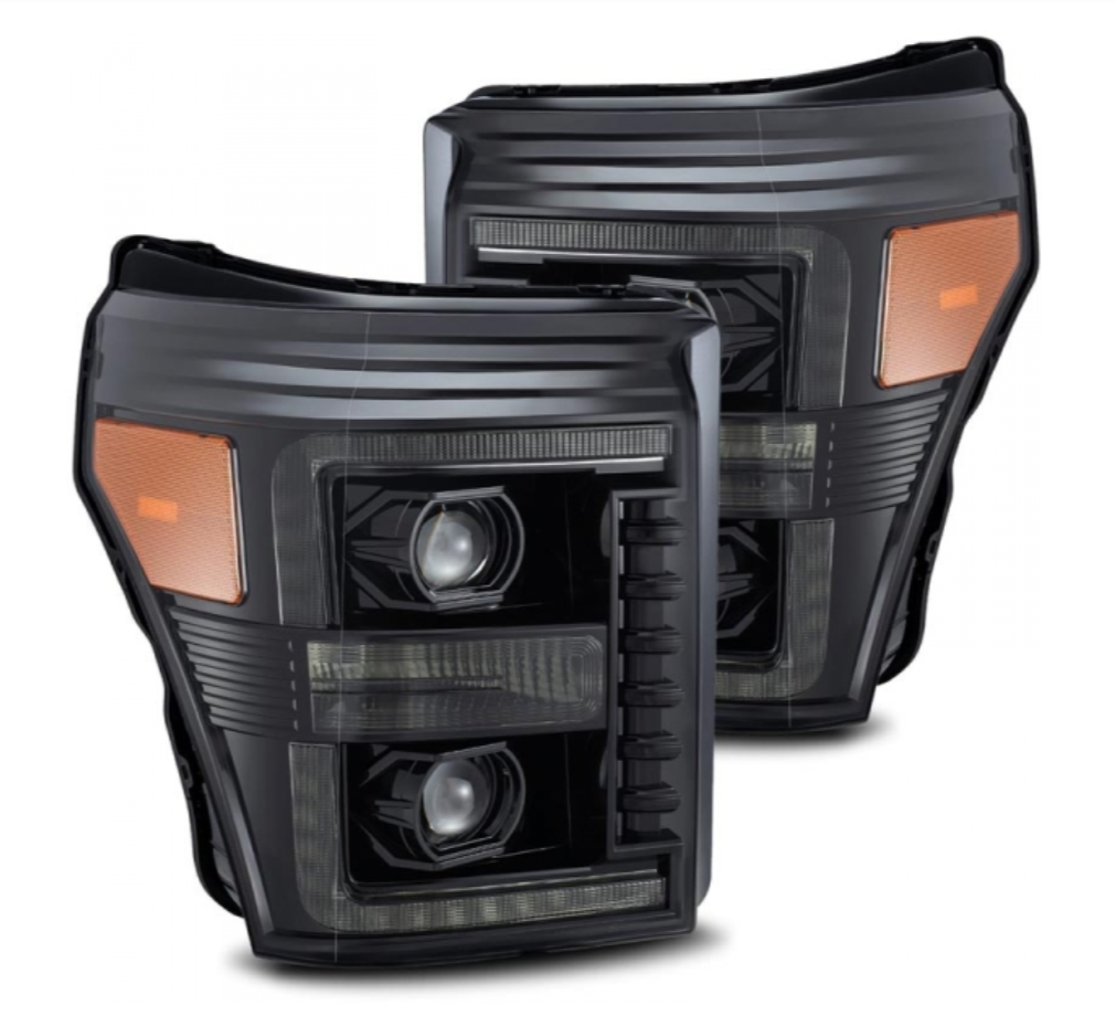 AlphaRex AlphaRex 880140 Pro-Series Alpha-Black Projector Headlights - Diesel Performance Part