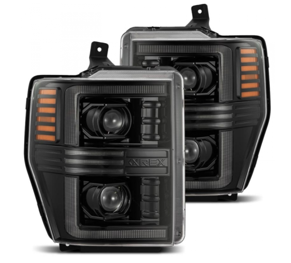 AlphaRex AlphaRex 880309 Pro-Series Alpha-Black Projector Headlights - Diesel Performance Part