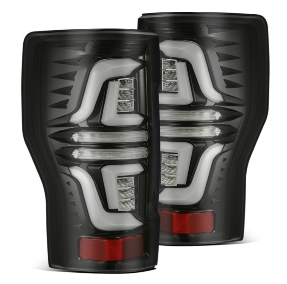 AlphaRex AlphaRex 657010 Pro-Series Jet Black LED Tail Lights - Diesel Performance Part