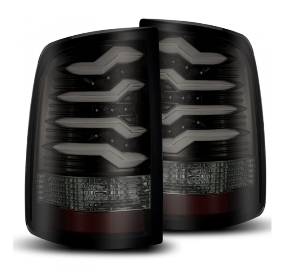 AlphaRex AlphaRex 640010 Pro-Series Jet Black LED Tail Lights - Diesel Performance Part