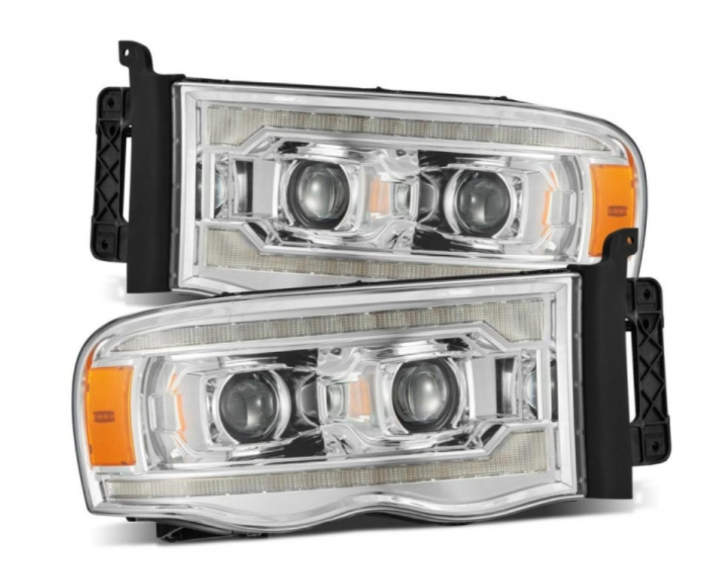 AlphaRex AlphaRex 880571 Pro-Series Chrome Projector Headlights - Diesel Performance Part