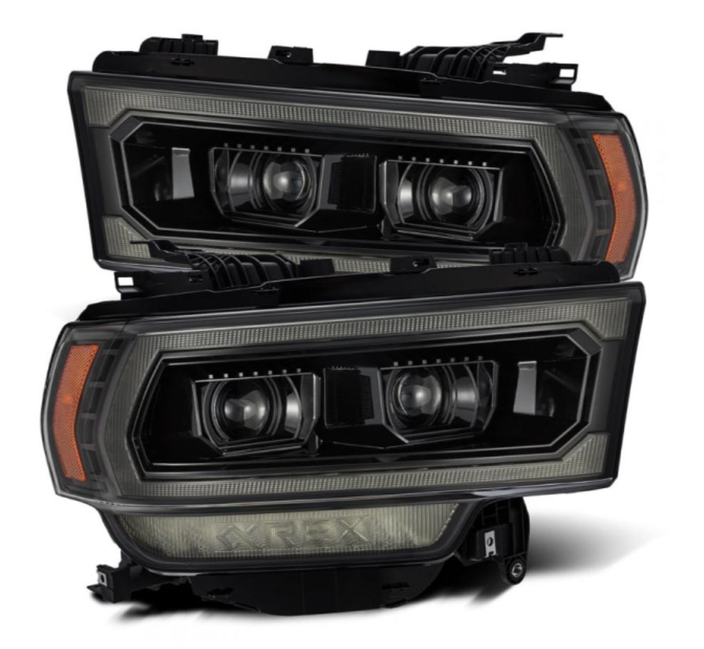 AlphaRex AlphaRex 880546 Pro-Series Alpha-Black Projector Headlights - Diesel Performance Part