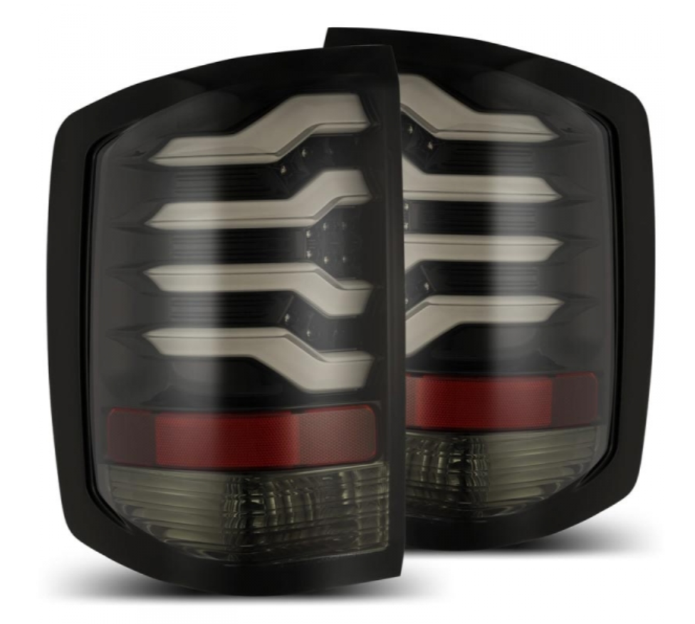 AlphaRex AlphaRex 620010 Pro-Series Jet Black LED Tail Lights - Diesel Performance Part