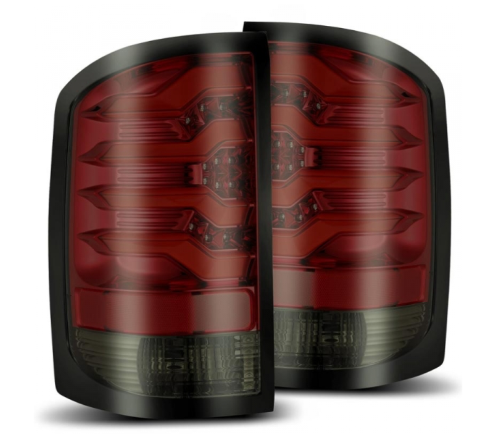 AlphaRex AlphaRex 630020 Pro-Series Red Smoked LED Tail Lights - Diesel Performance Part