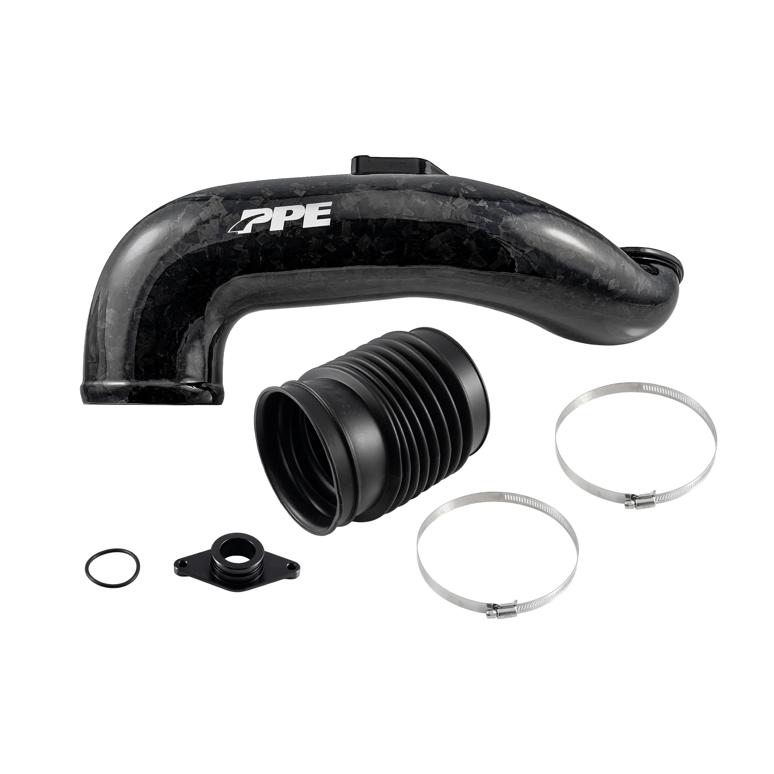 PPE Zilla Carbon Fiber Turbo Inlet Upgrade Kit (2011-2016L Duramax)