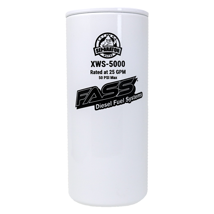 FASS FASS XWS5000 1-12 Inch Transfer Tank Filter - Diesel Performance Part