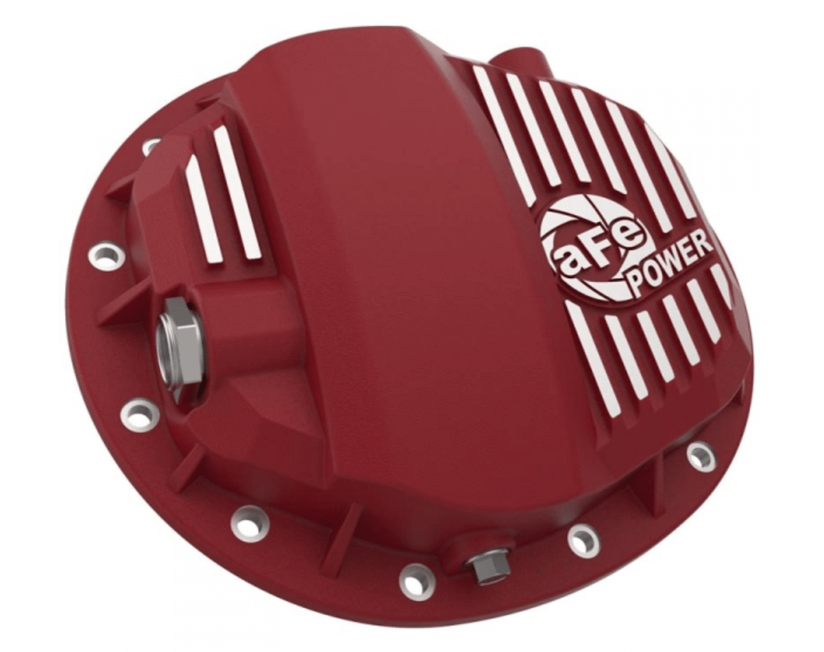 AFE 46 - 71140R Pro Series Rear Differential Cover (Red) - Southern Diesel Supply