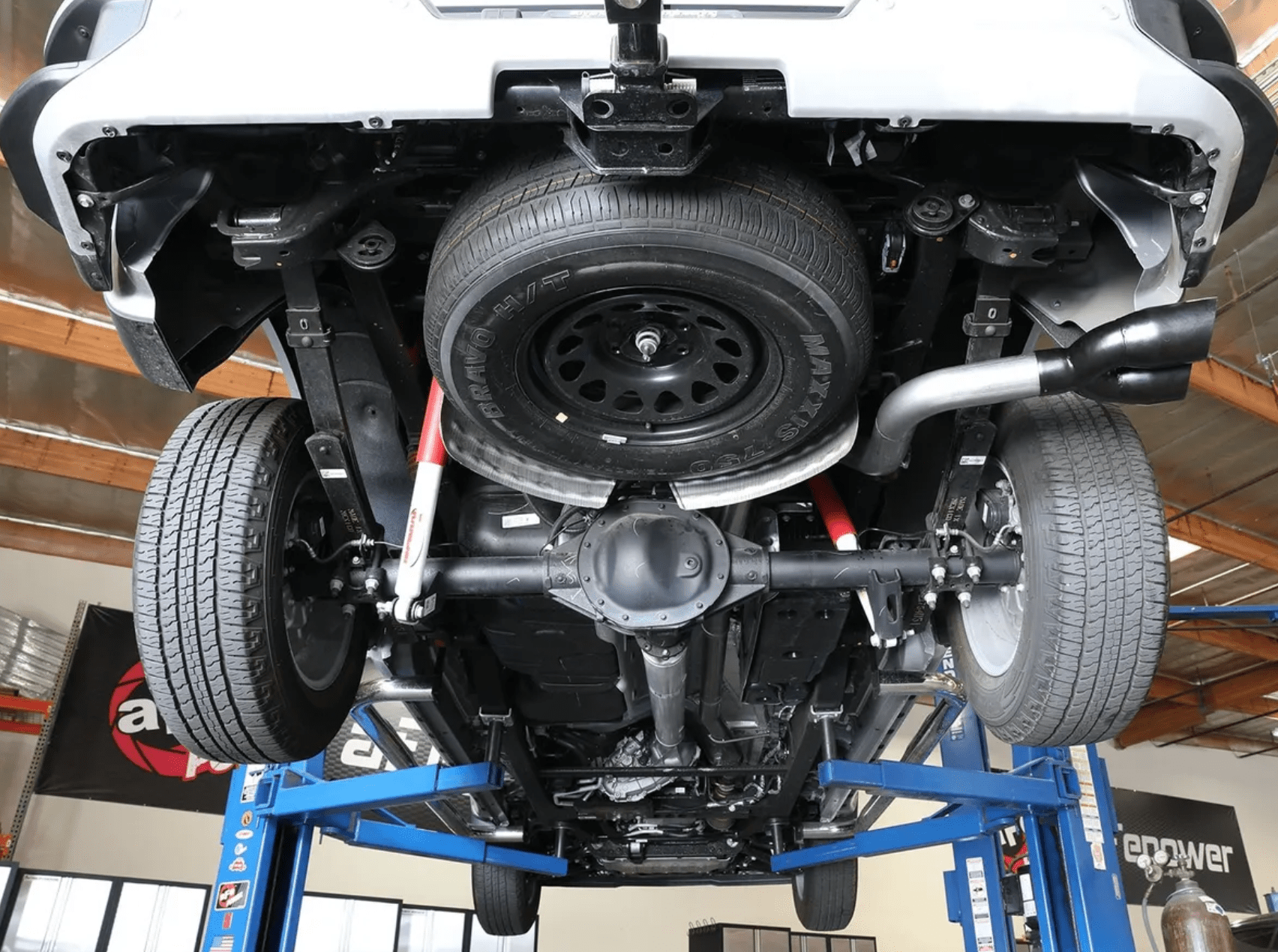 AFE 49 - 34129 - B Rebel XD Series 3" DPF - Back Exhaust System (Black Exhaust Tips) | Exhaust / Emissions - Southern Diesel Supply