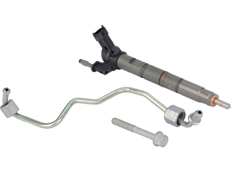 Alliant Power AP55112 Reman Fuel Injector With Bolt & Line (Cylinders 1 & 8) (2011-2016 6.6L Duramax) - Southern Diesel Supply
