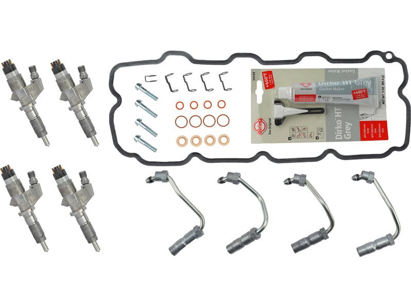 Alliant Power AP55116 Remanufactured Fuel Injectors With Install Kit (4-Pack) (2001-2004 6.6L Duramax) - Southern Diesel Supply