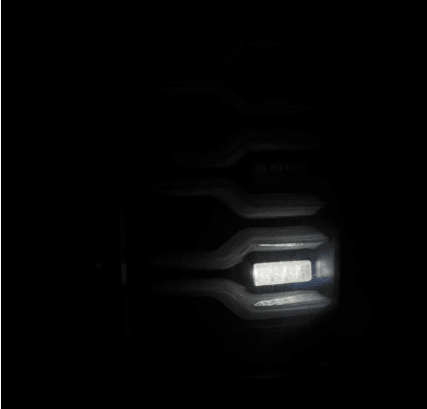 AlphaRex 620030 Luxx - Series Black LED Tail Lights - Southern Diesel Supply
