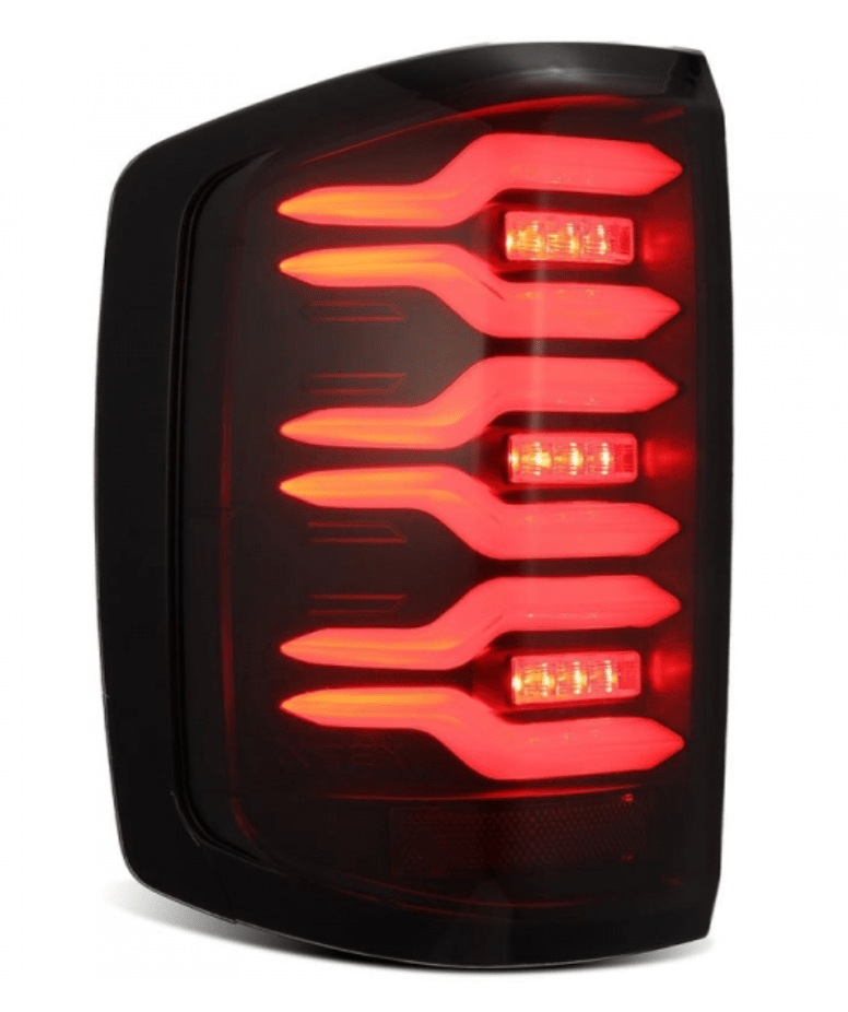 AlphaRex 620030 Luxx - Series Black LED Tail Lights - Southern Diesel Supply
