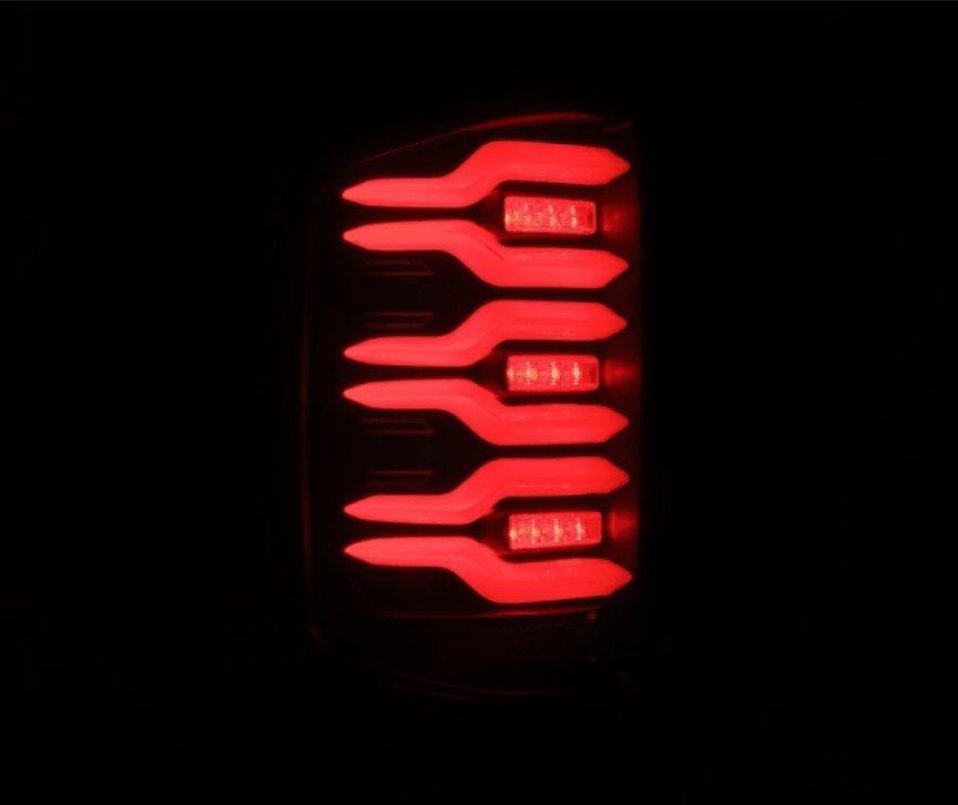 AlphaRex 620030 Luxx - Series Black LED Tail Lights - Southern Diesel Supply