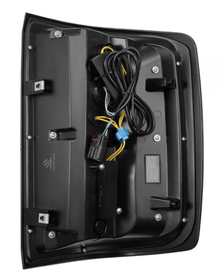 AlphaRex 620040 Luxx - Series Alpha - Black LED Tail Lights - Southern Diesel Supply