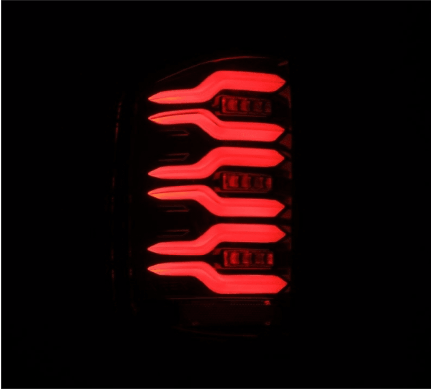 AlphaRex 620040 Luxx - Series Alpha - Black LED Tail Lights - Southern Diesel Supply