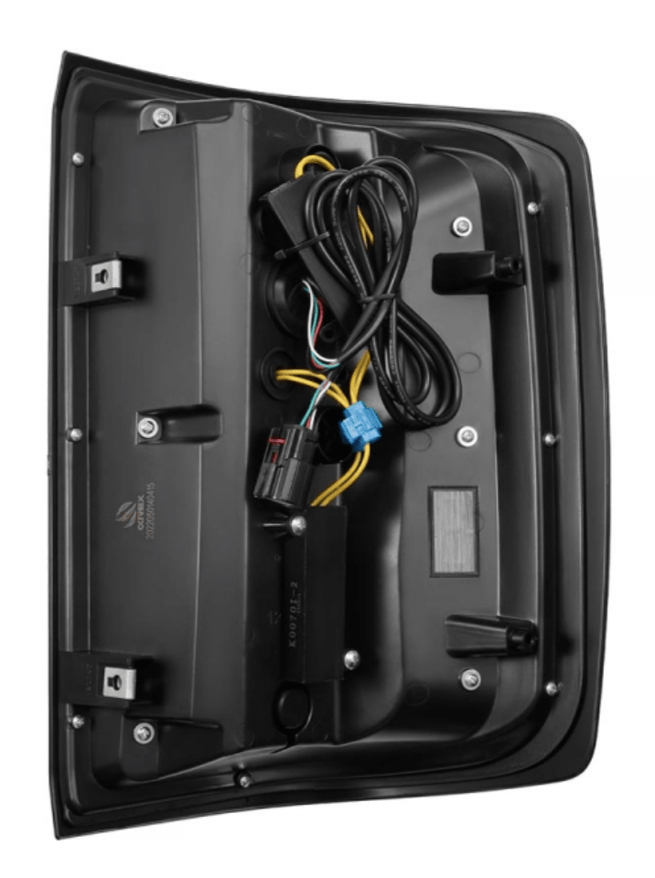 AlphaRex 620040 Luxx - Series Alpha - Black LED Tail Lights - Southern Diesel Supply