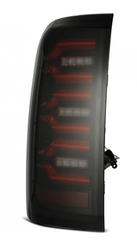 AlphaRex 620050 Luxx - Series LED Black/Red Tail Lights - Southern Diesel Supply