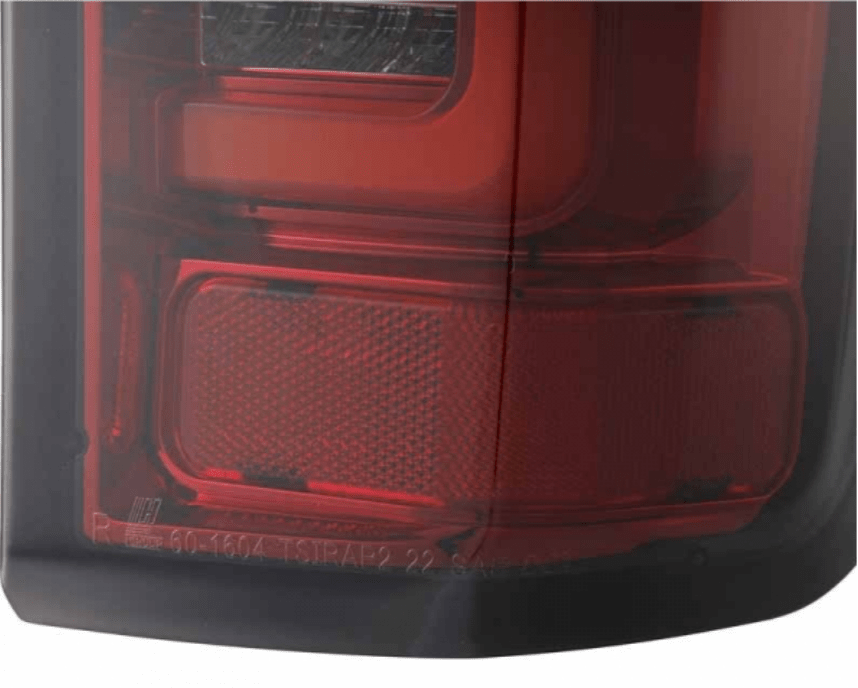 AlphaRex 620060 Pro - Series Red Smoked LED Tail Lights (2020 - 2026 6.6L; 20192026 3.0L Duramax) - Southern Diesel Supply