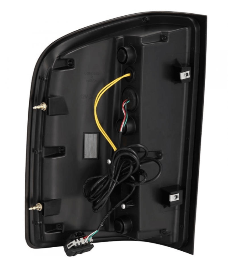 AlphaRex 620080 Luxx - Series Black LED Tail Lights - Southern Diesel Supply