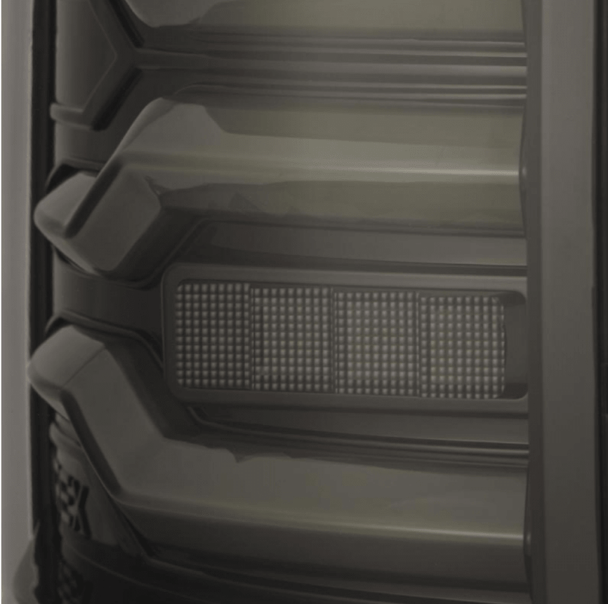 AlphaRex 620090 Luxx - Series Alpha - Black LED Tail Lights - Southern Diesel Supply