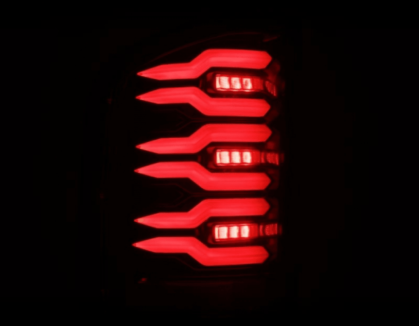 AlphaRex 620090 Luxx - Series Alpha - Black LED Tail Lights - Southern Diesel Supply